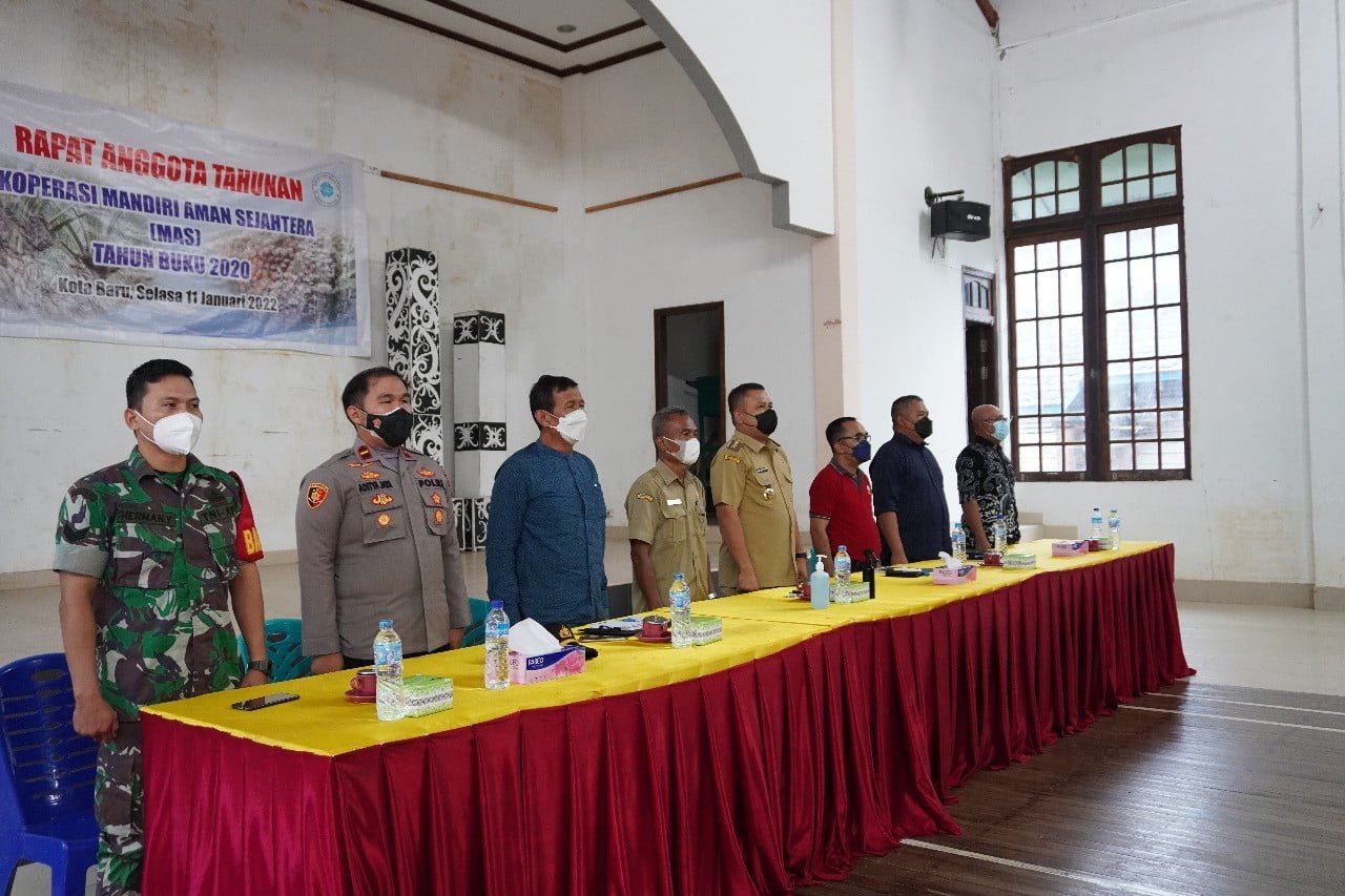 Bupati Melawi Buka PRA RAT Koperasi Mandiri Aman Sejahtera