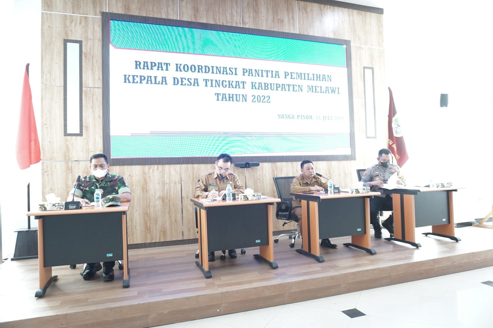 Pemkab Melawi Laksanakan Rakor Panitia Pemilihan Kepala Desa