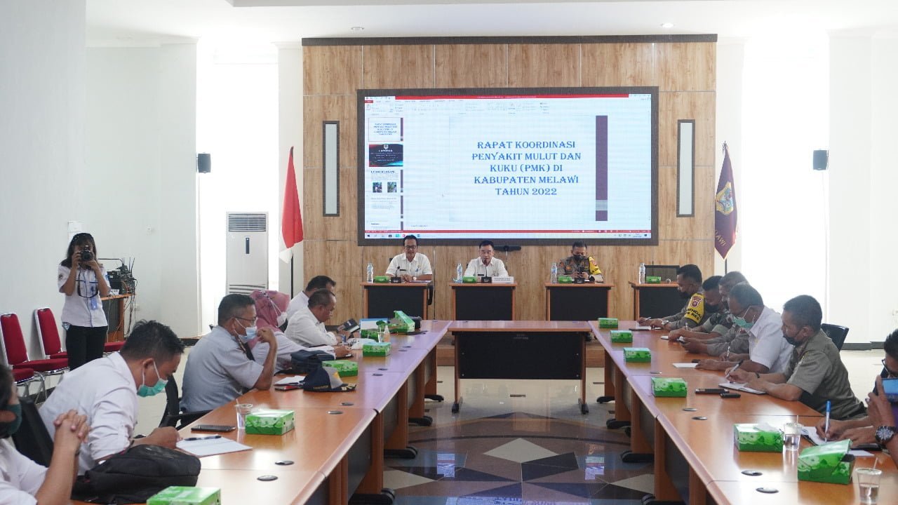 Antisipasi PMK, Pemkab Melawi Laksanakan Rapat Koordinasi