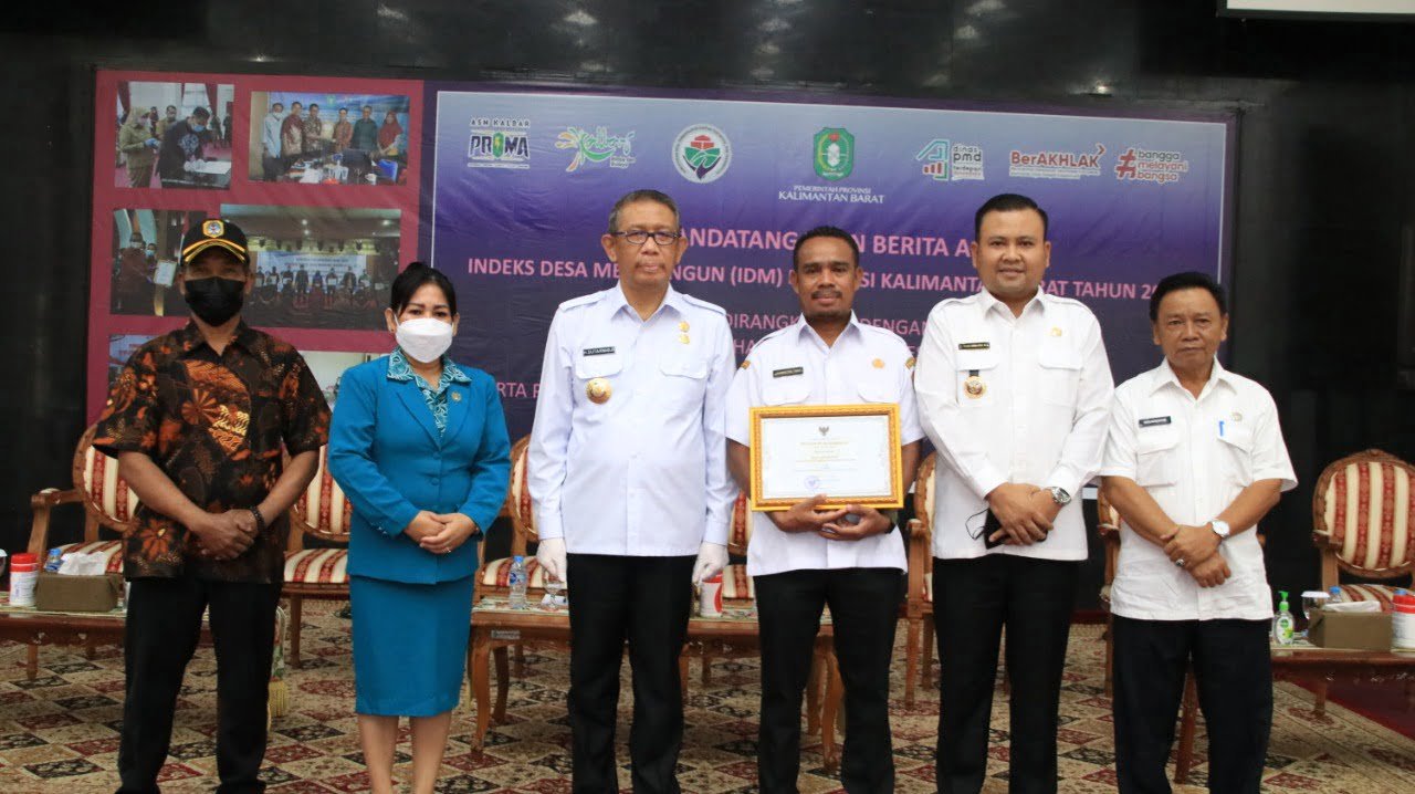Desa Belonsat Juara 3 Lomba Desa Tingkat Provinsi Kalimantan Barat Tahun 2022