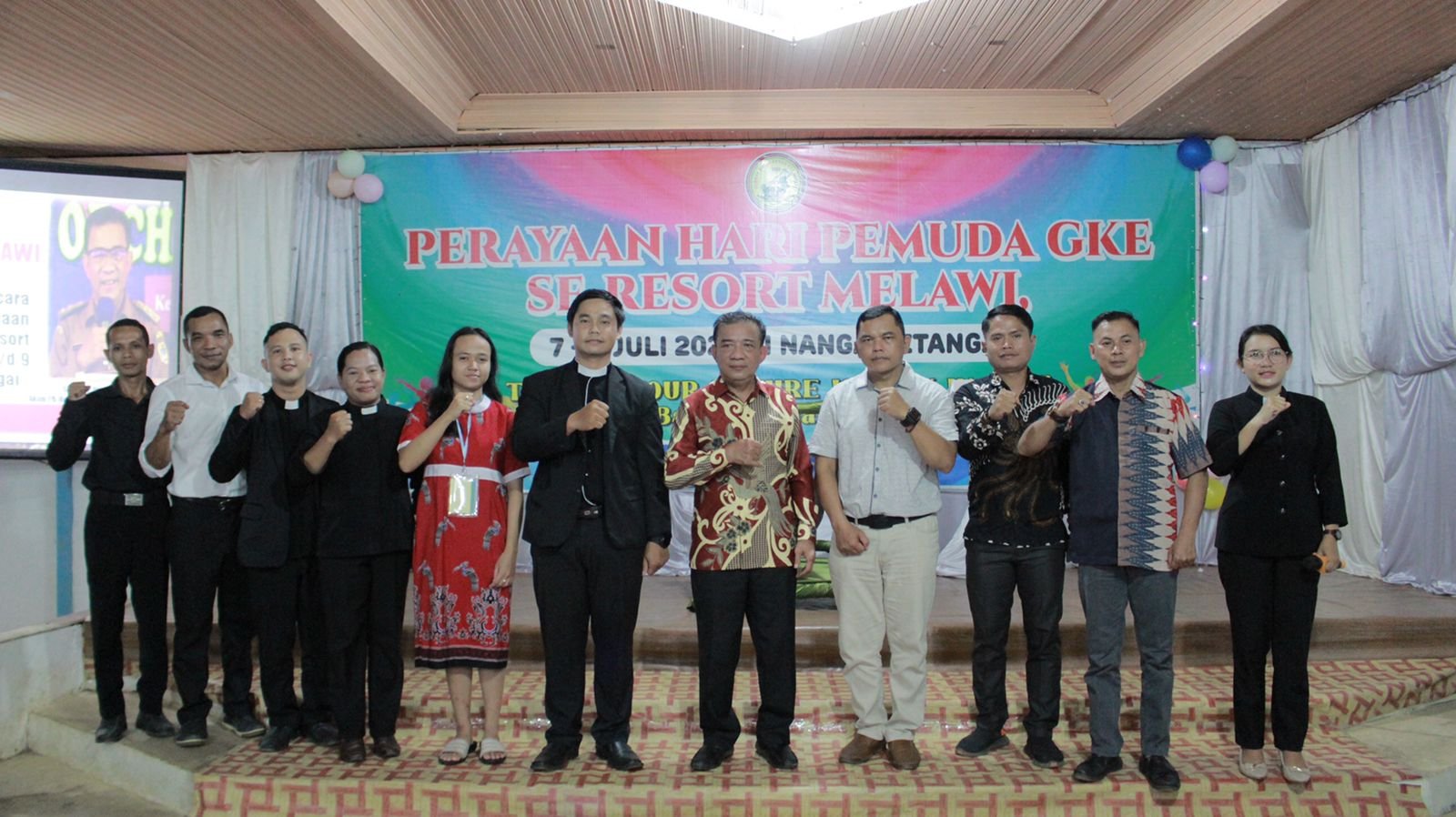 Perayaan Hari Pemuda GKE se-Resort Melawi