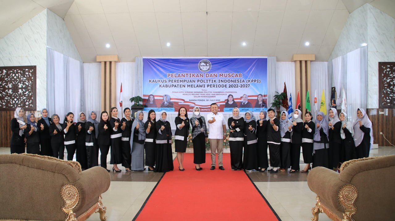 Bupati Melawi Hadiri Pelantikan Muscab dan Pelantikan DPC KPPI Kabupaten Melawi