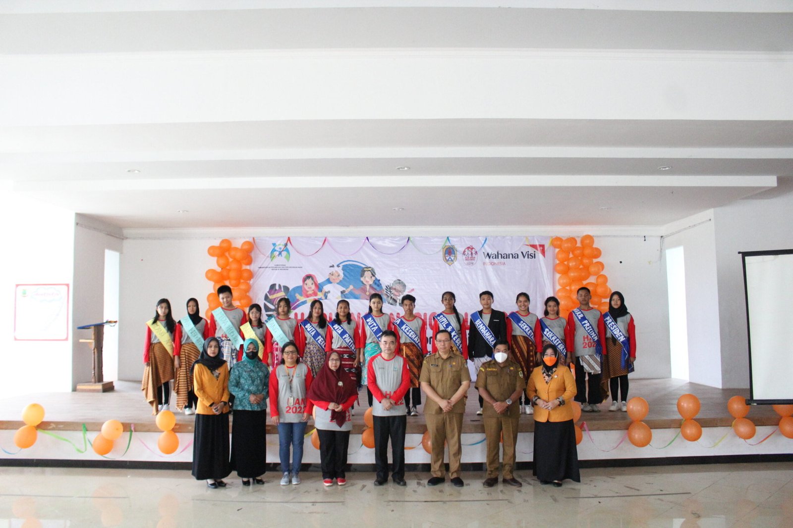 Sekda Melawi Hadiri Peringatan Hari Anak Nasional Tahun 2022 di Kabupaten Melawi