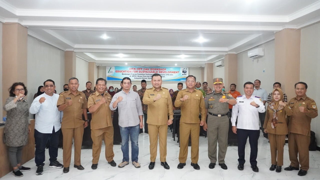 Bupati Melawi Buka Acara Kick Off dan Workshop ESD Dasar Program Pendidikan Pembangunan Berkelanjutan di Kabupaten Melawi