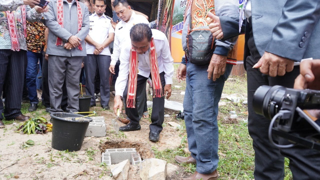 Wakil Bupati Hadiri Peletakan Batu Pertama dan Stater Project Konsorsium PT. PGM-PT. RGU