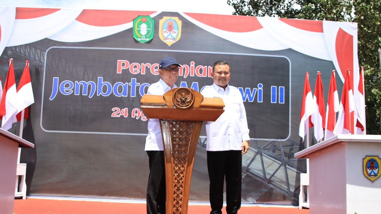 Peresmian Jembatan Melawi II, Wujudkan Pemerataan Pembangunan dan Buka Akses Warga