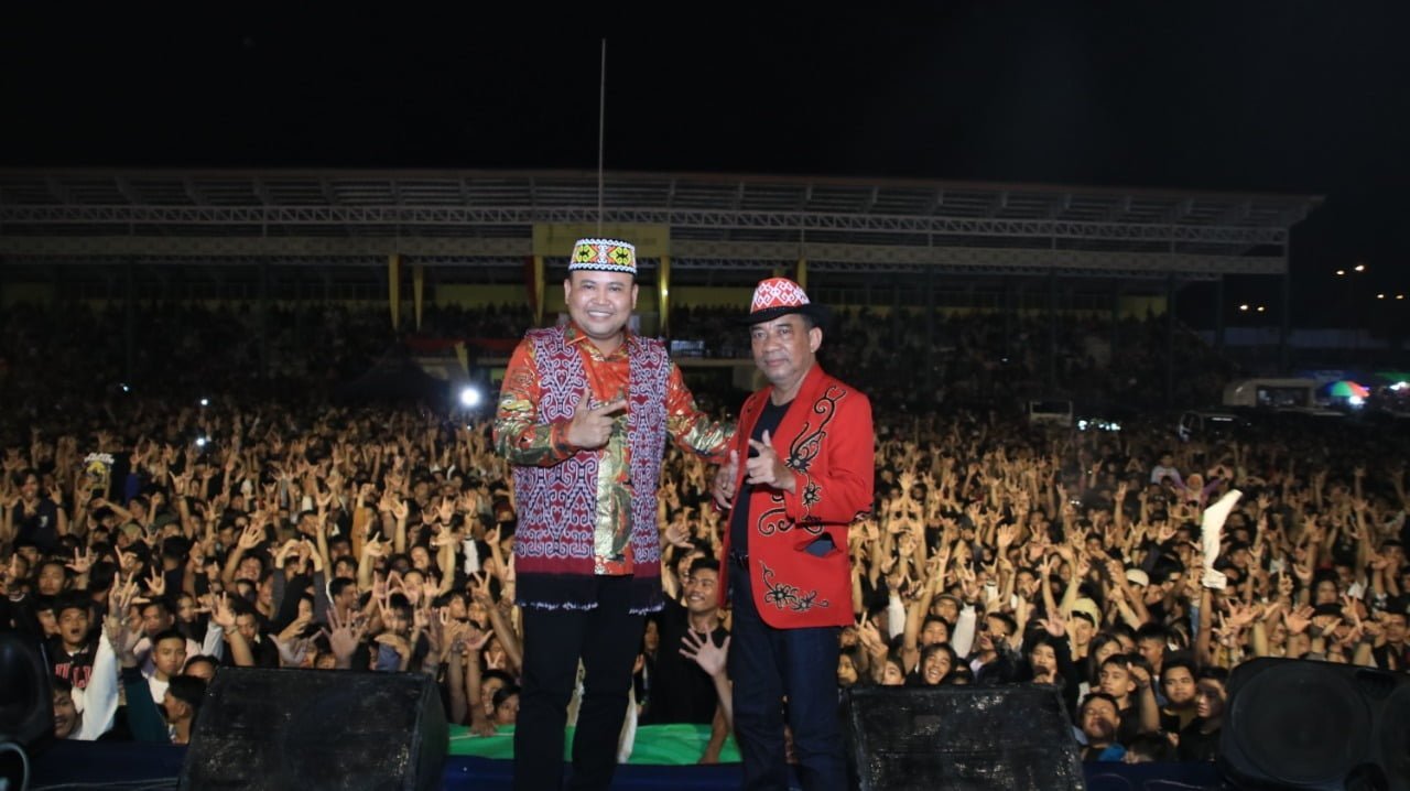 Berlangsung Meriah, Pekan Gawai Dayak Ke-14 Kabupaten Melawi Resmi Ditutup