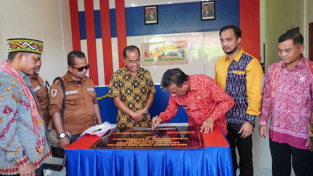 Wakil Bupati Melawi Resmikan Kantor Baru Koperasi Simpan Pinjam CU Keling Kumang