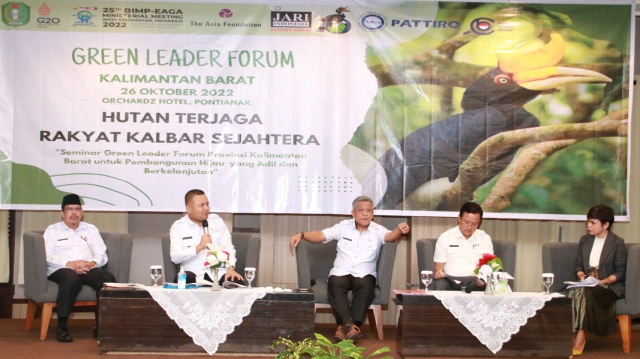 Menjadi Narasumber Green Leader Forum, Bupati Sampaikan Praktik Pengelolaan Hutan Adat Melalui Skema Perhutanan Sosial