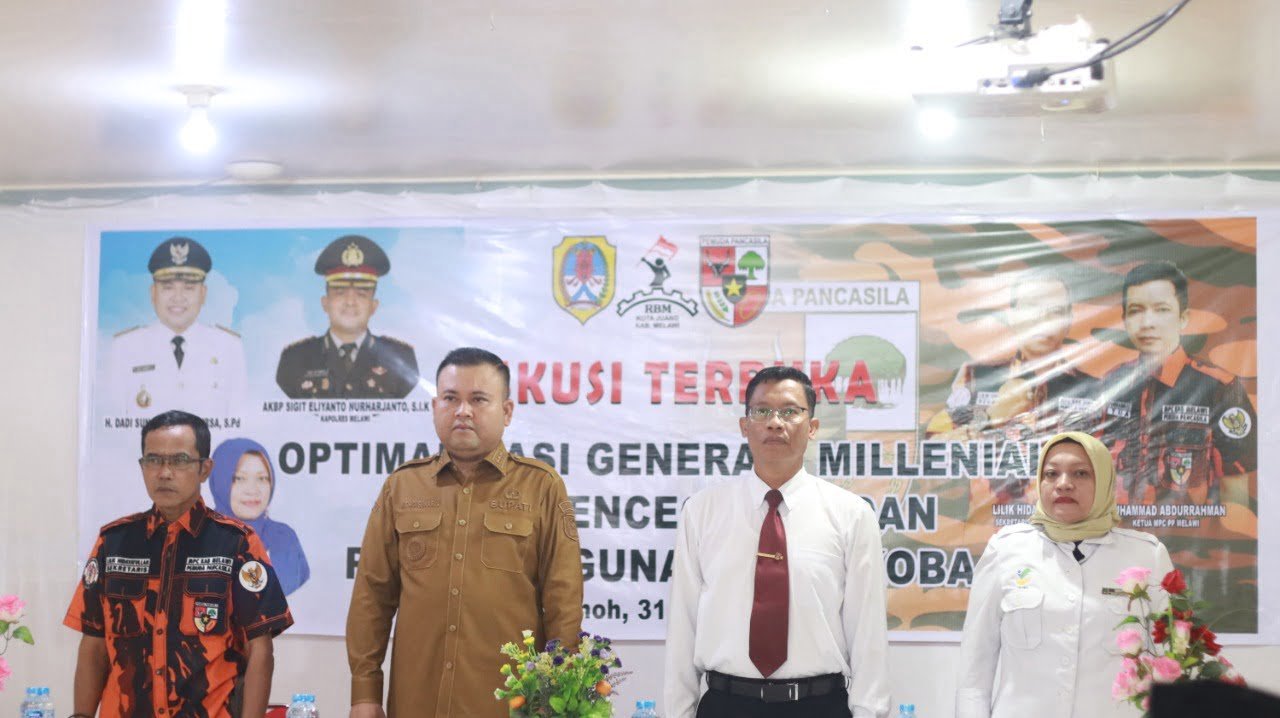 Bupati Melawi Ajak Pemuda Melawi Untuk Berperan Dalam Pemberantasan Narkoba