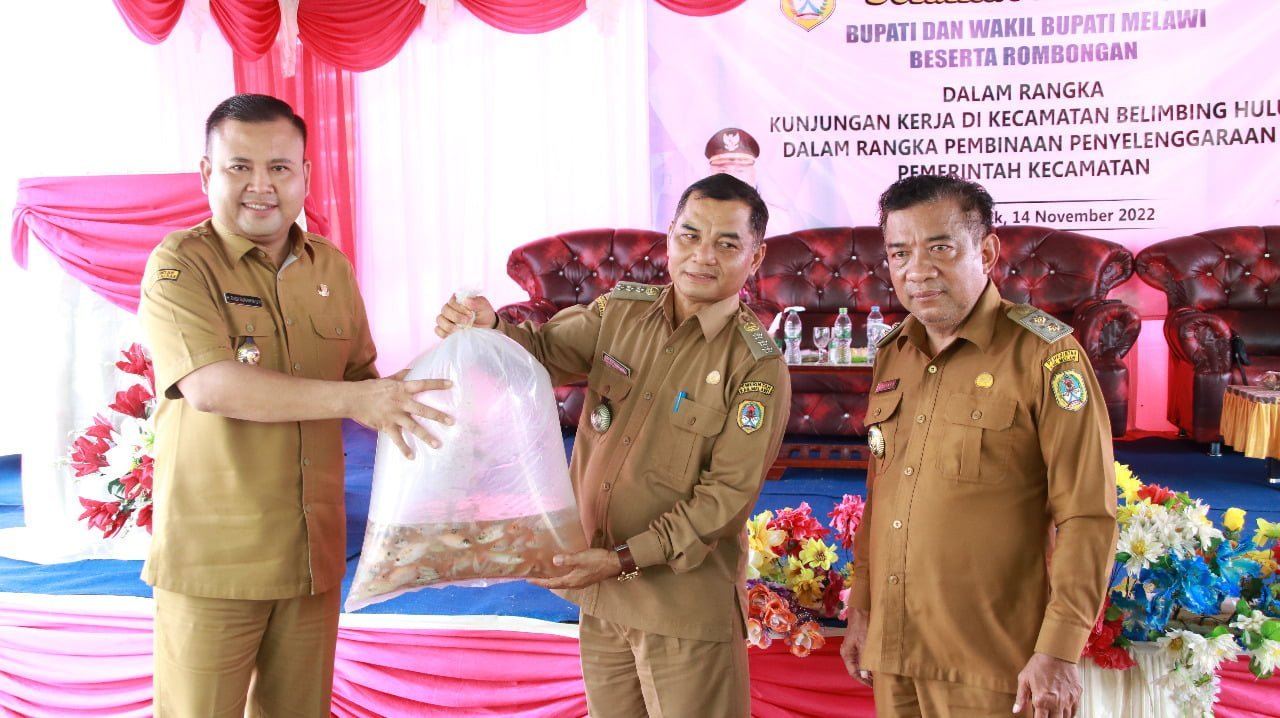 Bupati dan Wakil Bupati Kunjungan Kerja ke Kecamatan Belimbing Hulu