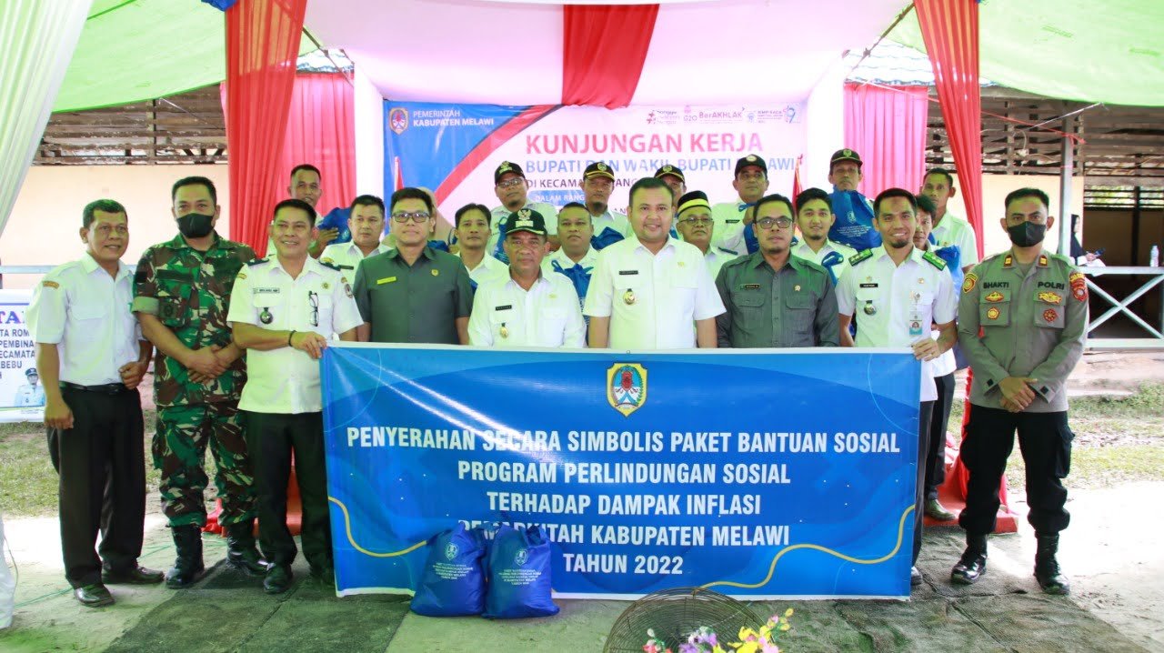 Bupati dan Wakil Bupati Kunjungan Kerja ke Kecamatan Nanga Pinoh