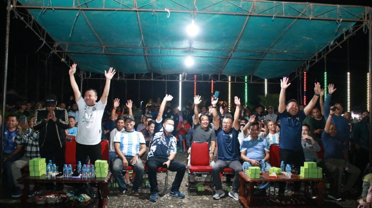 Pemkab Melawi Launching Internet Gratis untuk Fasilitas Umum dan Nonton Bareng Final Piala Dunia