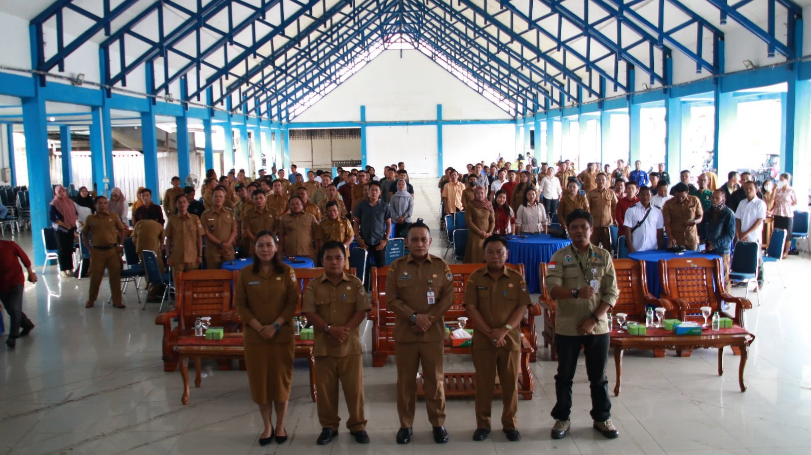 Tingkatkan Pelayanan Publik di Desa, Pemkab Melawi laksanakan Fasilitasi Evaluasi Tingkat Perkembangan Desa Online Berbasis Website se-Kabupaten Melawi Tahun 2022