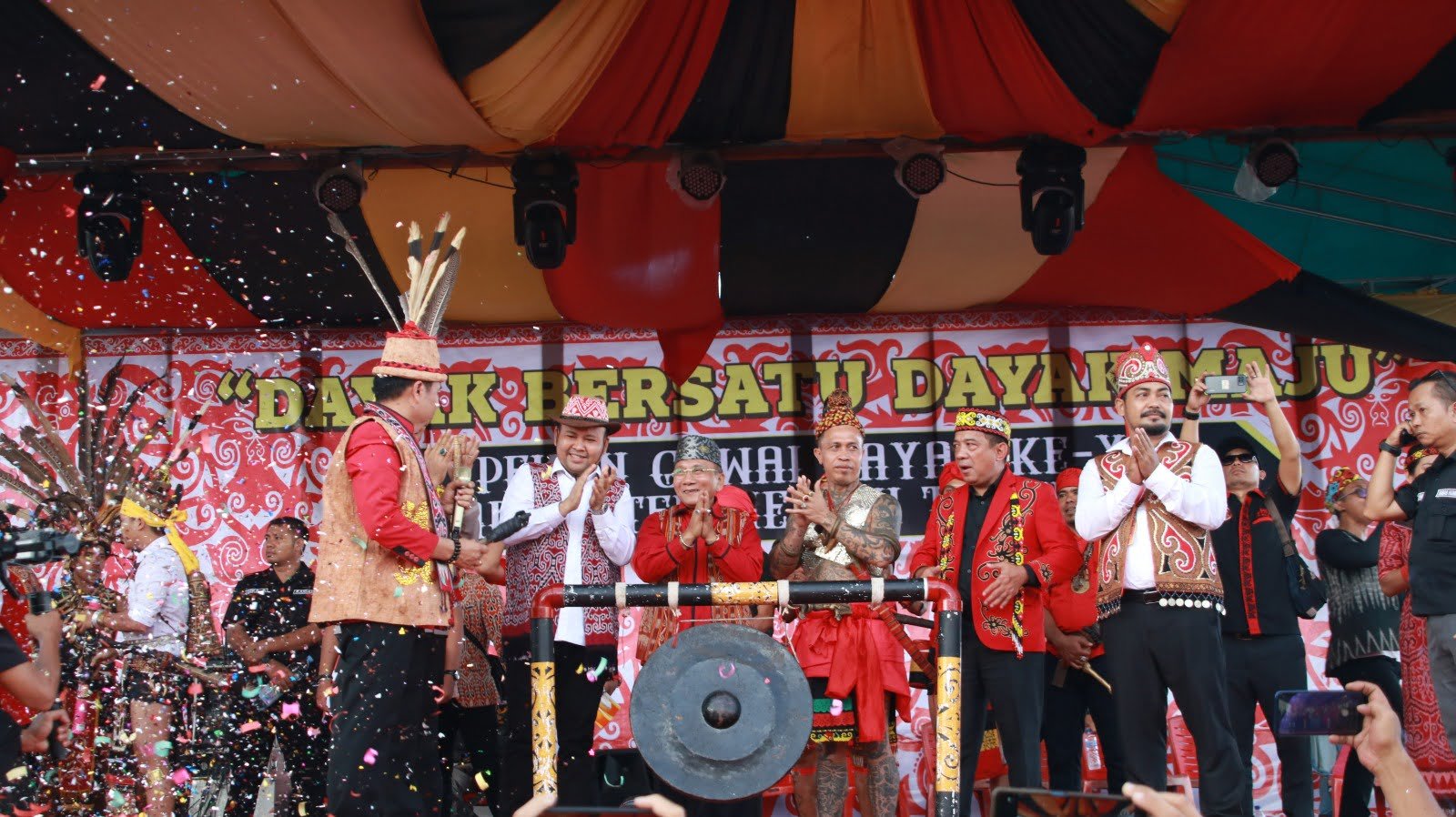 Pekan Gawai Dayak Kabupaten Melawi ke-XIV Resmi Dibuka