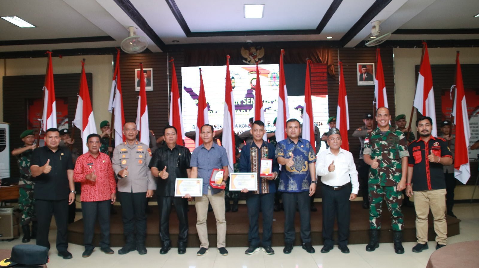 Bupati Melawi Apresiasi Polres Melawi Musnahkan Senjata Api Rakitan Dalam Rangka Cipta Kondisi Menjelang Pemilu