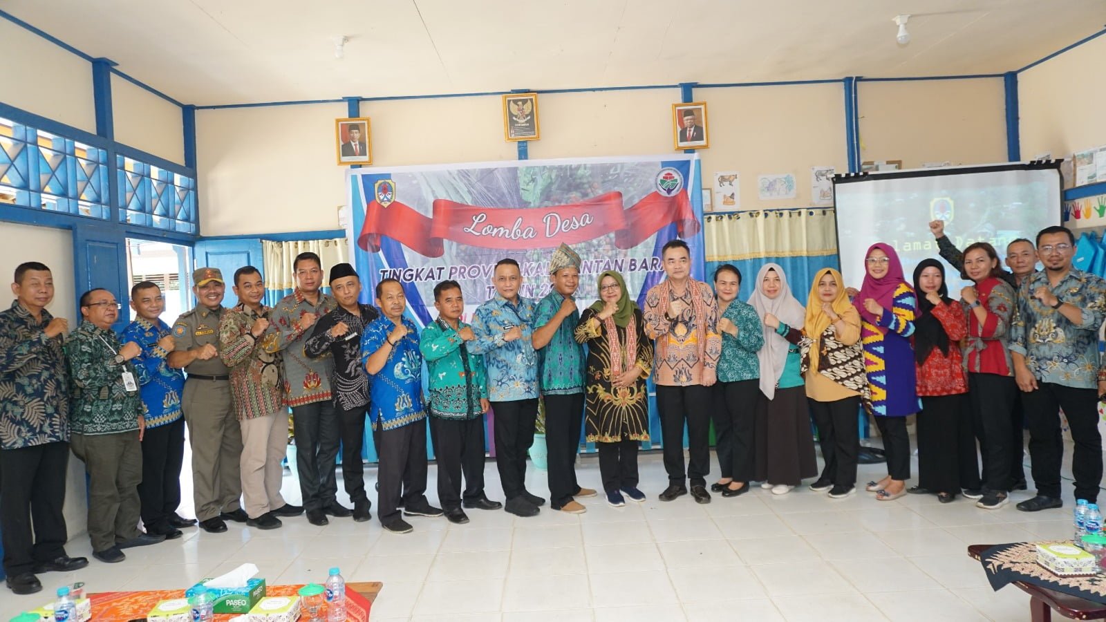 Desa Tanjung Lay, Kecamatan Nanga Pinoh Wakili Kabupaten Melawi Lomba Desa Tingkat Provinsi