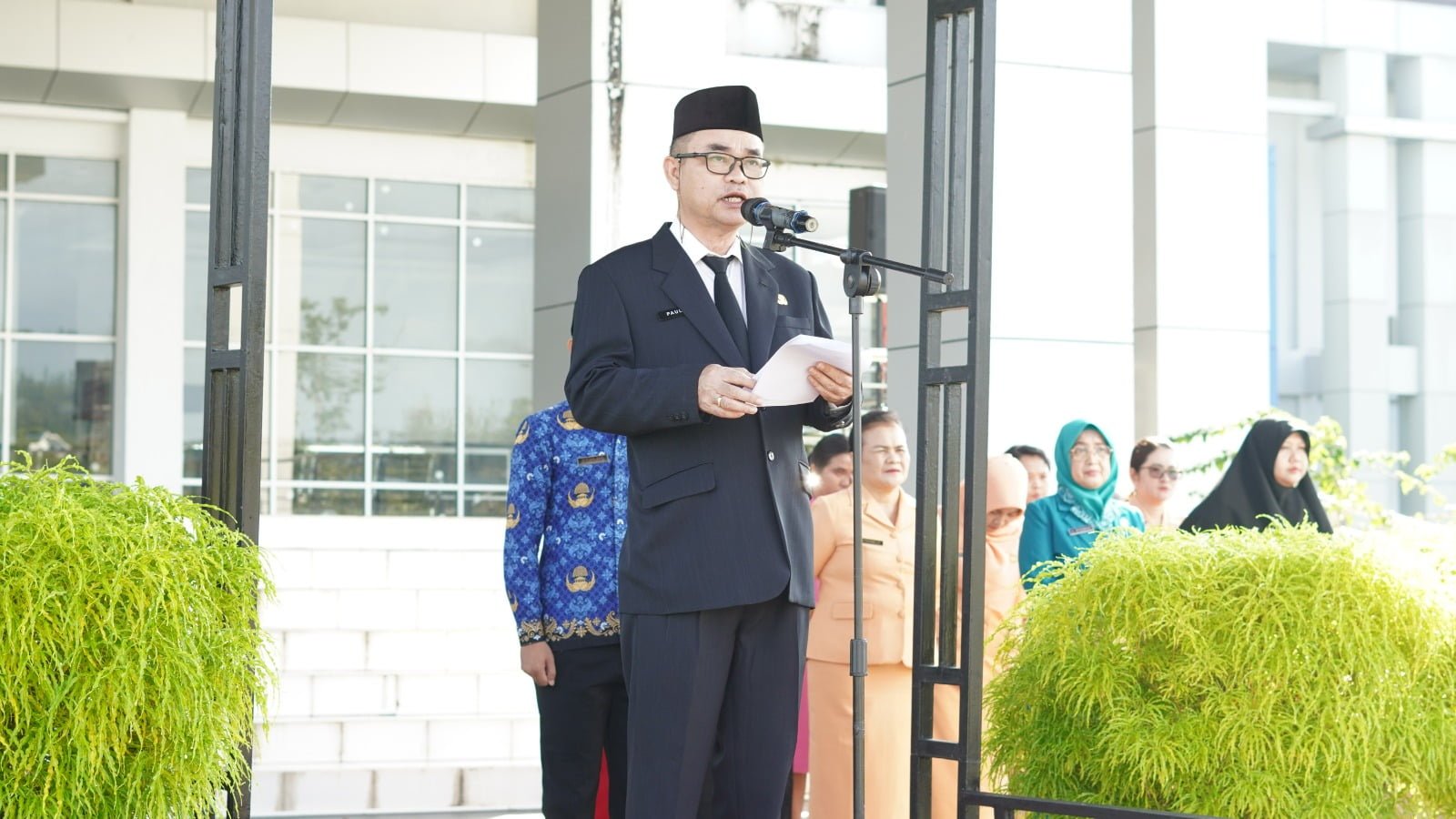 Sekda Melawi Pimpin Apel Peringatan Hari Lahir Pancasila