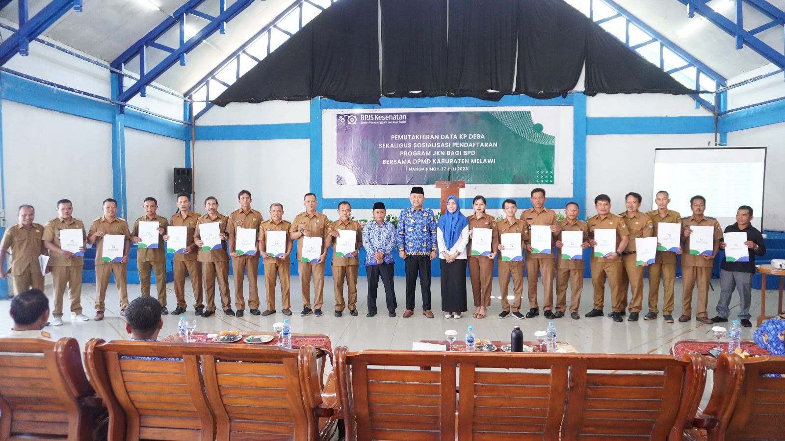 Bupati Melawi Dukung Percepatan UHC Program JKN di Kabupaten Melawi