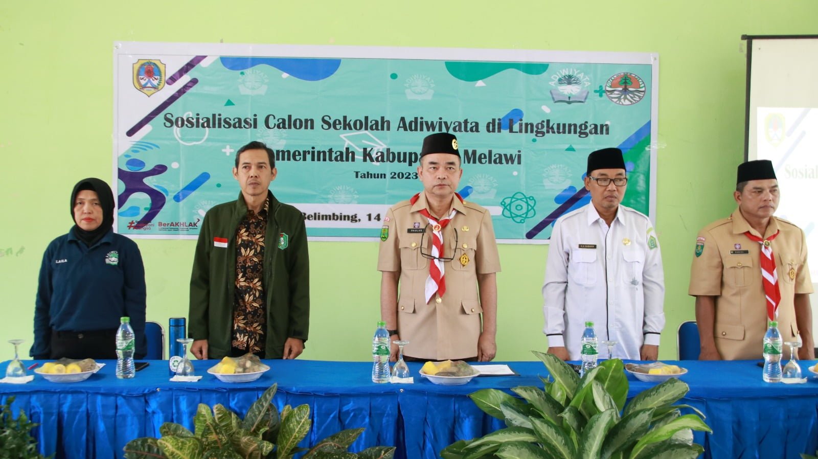 Sekda Melawi Buka Sosialisasi Calon Sekolah Adiwiyata di Kabupaten Melawi