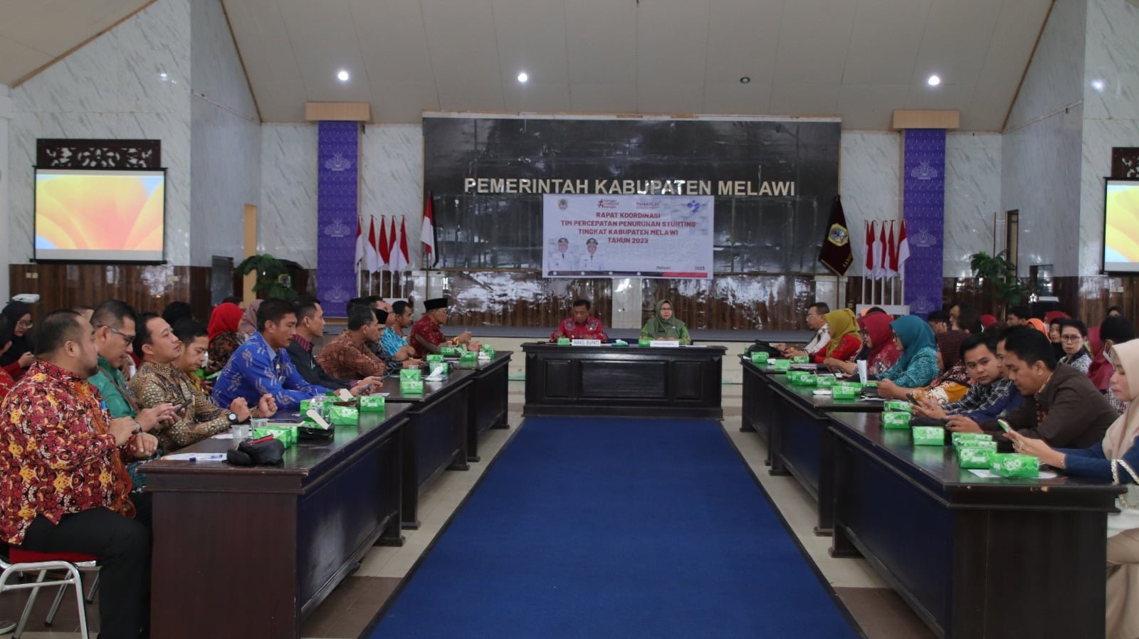 Wakil Bupati Melawi Pimpin Rakor Tim Percepatan Penurunan Stunting