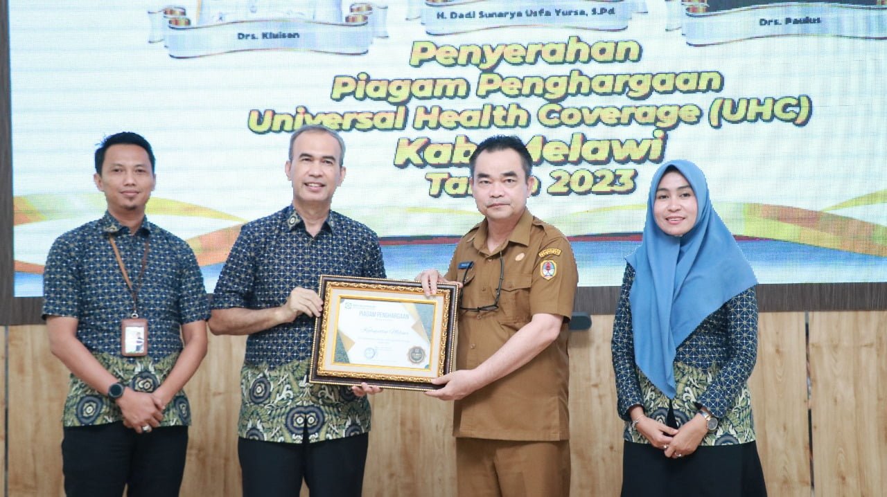 Universal Health Coverage (UHC) Kabupaten Melawi Capai 95,33 %