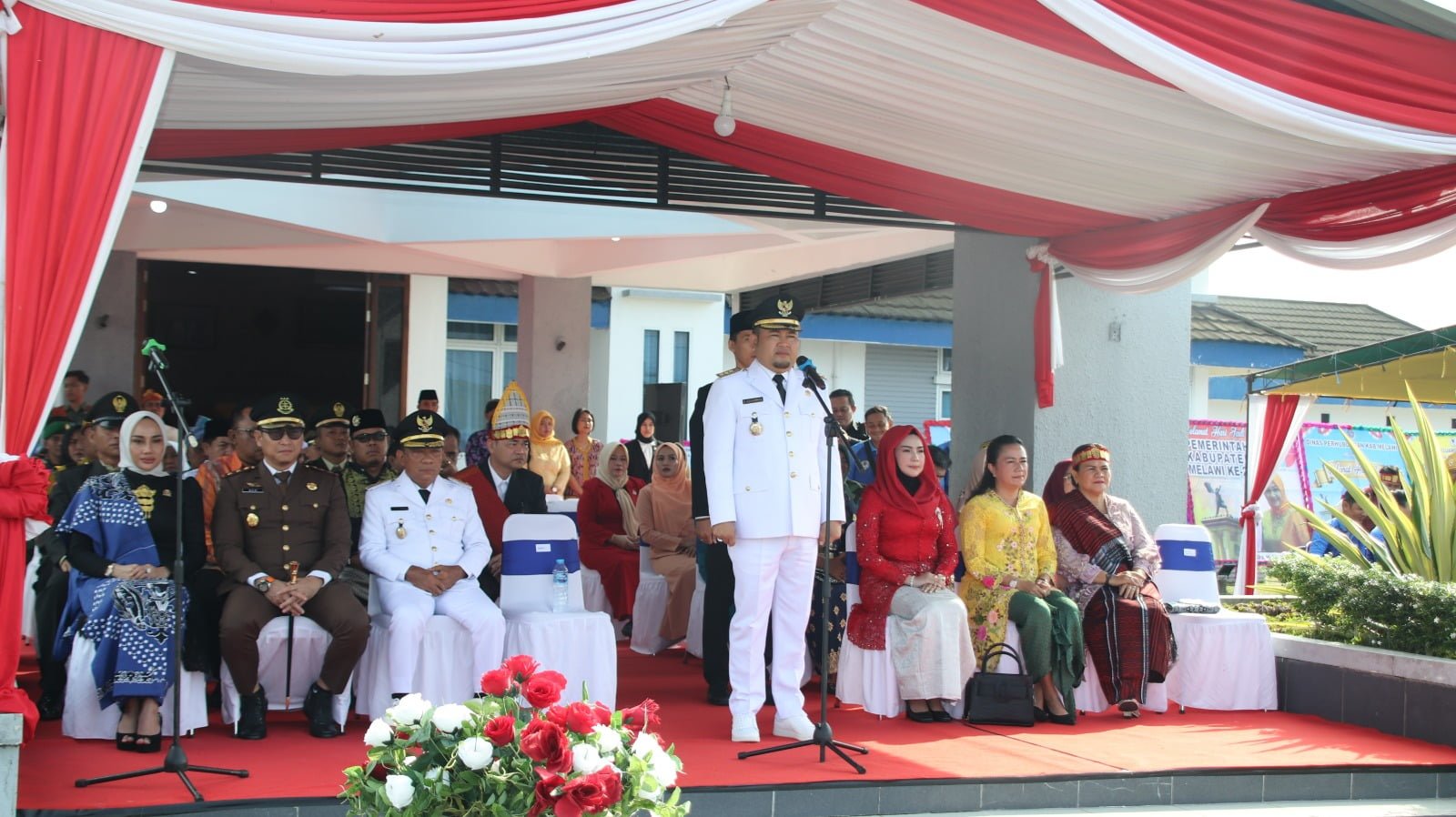 Pemerintah Kabupaten Melawi Gelar Upacara Peringatan Hari Jadi ke-20