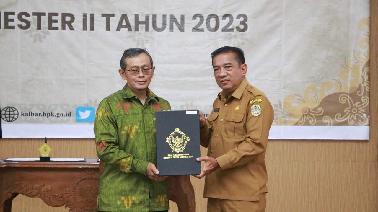 Wakil Bupati Melawi Terima LHP Kinerja Pemerintah Kabupaten Melawi Tahun Anggaran 2023 dari BPK Kalbar