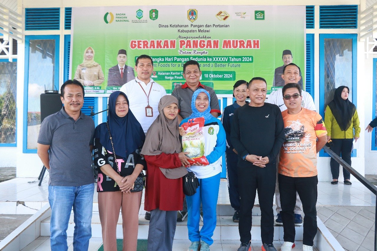 Peringati Hari Pangan Sedunia, Pemkab Melawi Selenggarakan Gerakan Pangan Murah